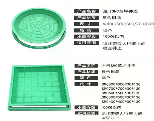 南乐树脂复合种植井盖展示